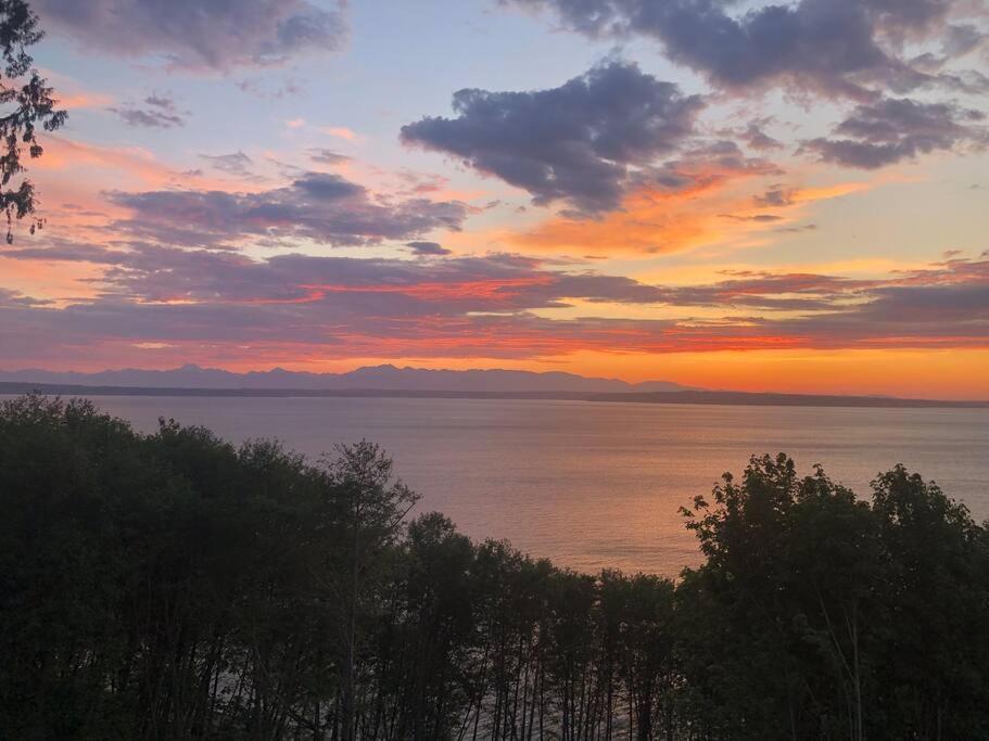 1-Bedroom Seaview Guesthouse On Seattle Luxury Estate With Views Of Olympic Mountains Exteriör bild