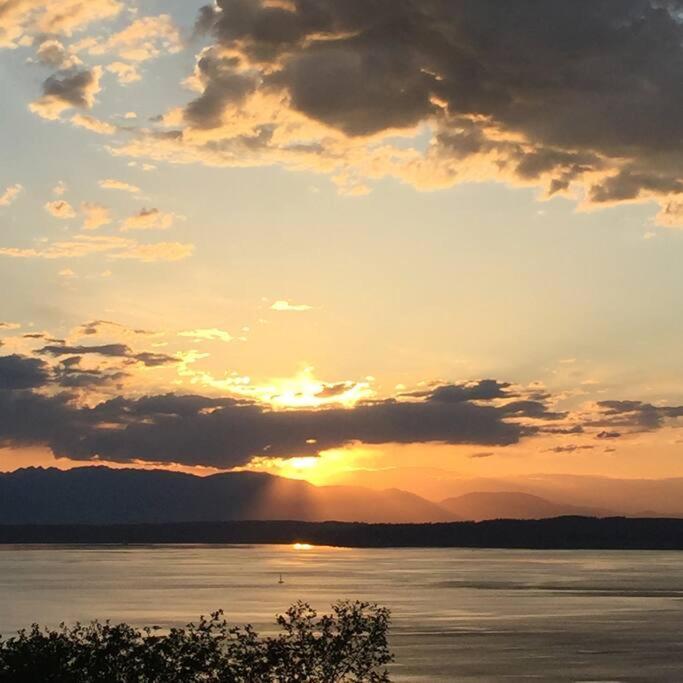1-Bedroom Seaview Guesthouse On Seattle Luxury Estate With Views Of Olympic Mountains Exteriör bild